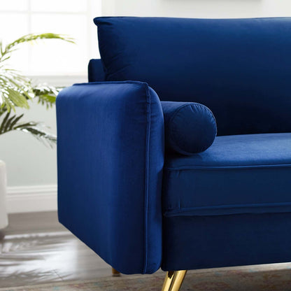 Revive Performance Velvet Sofa By HouseBean