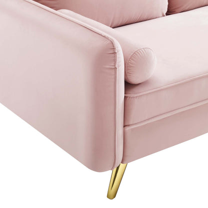 Revive Performance Velvet Sofa By HouseBean