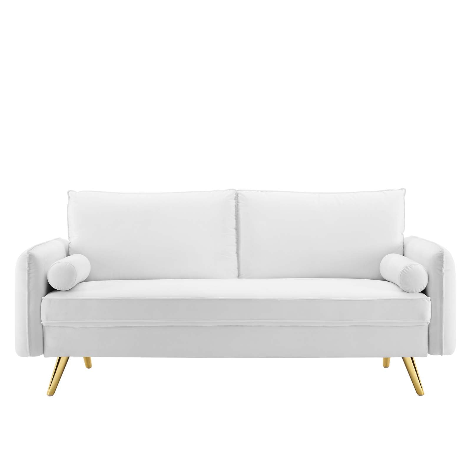 Revive Performance Velvet Sofa By HouseBean