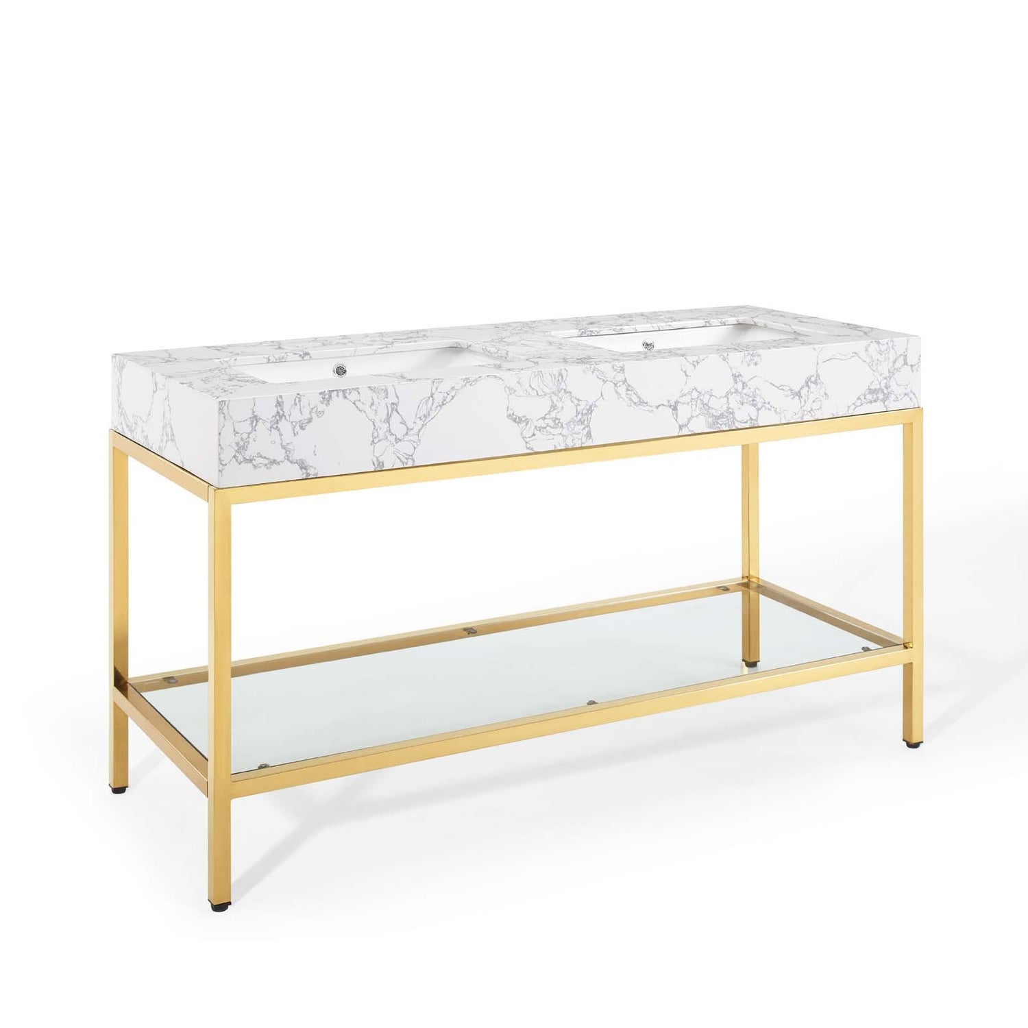 Gold White / 60&quot;