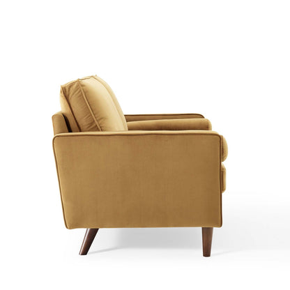 Valour Performance Velvet Loveseat By HouseBean