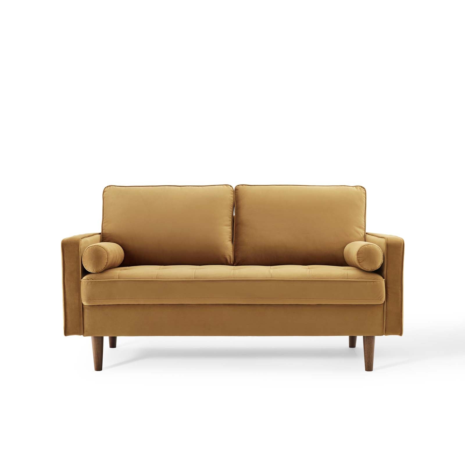 Valour Performance Velvet Loveseat By HouseBean