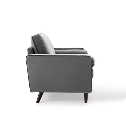 Valour Performance Velvet Loveseat By HouseBean