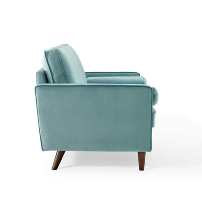 Valour Performance Velvet Loveseat By HouseBean