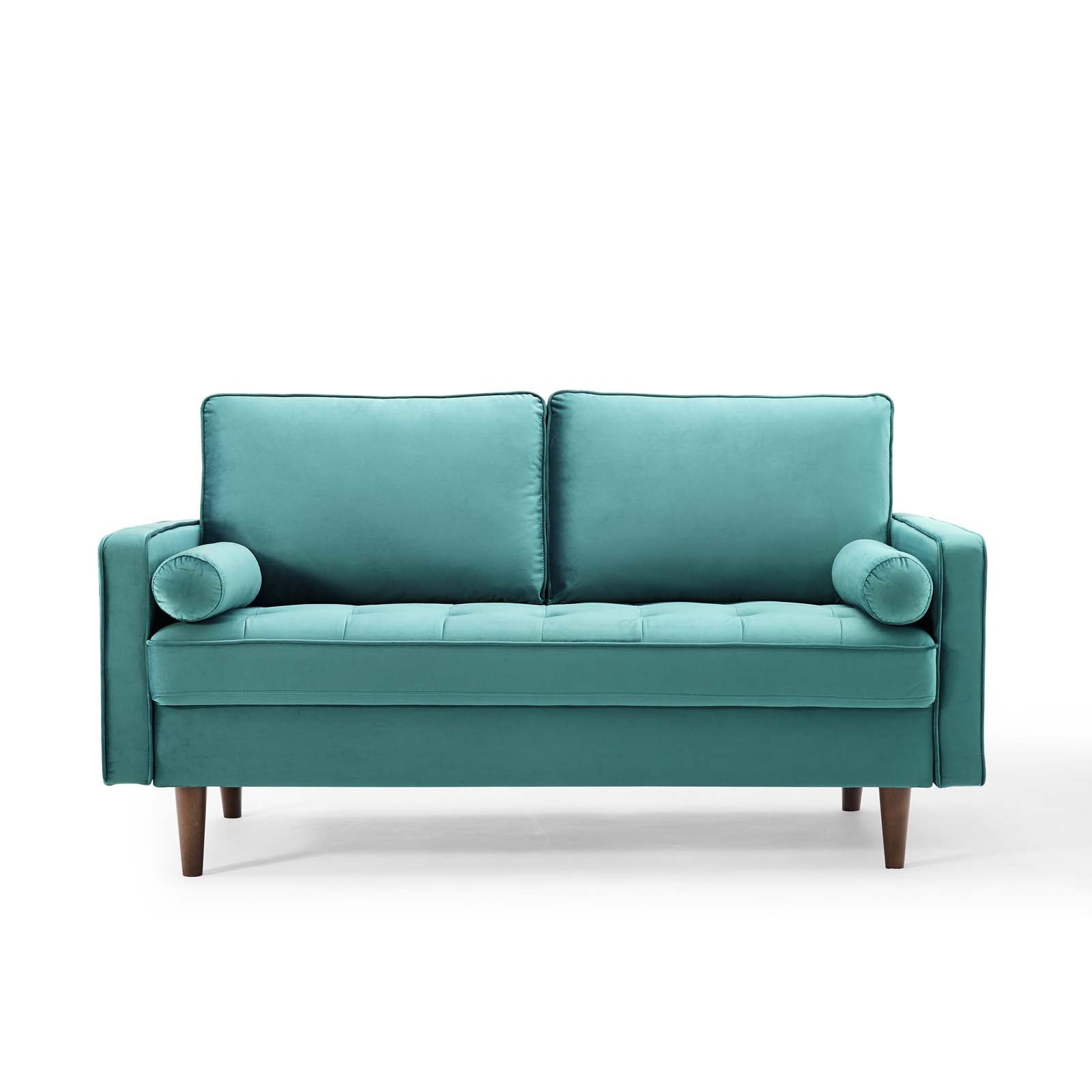 Valour Performance Velvet Loveseat By HouseBean