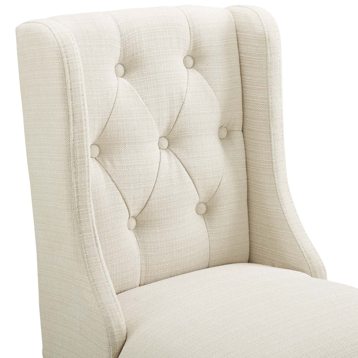 Baronet Bar Stool Upholstered Fabric Set of 2 by Modway