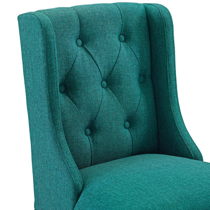 Baronet Bar Stool Upholstered Fabric Set of 2 by Modway