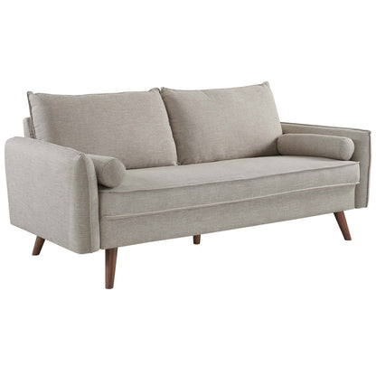 Revive Upholstered Fabric Sofa and Loveseat Set By HouseBean