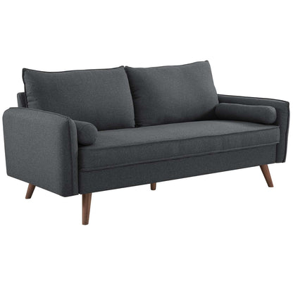 Revive Upholstered Fabric Sofa and Loveseat Set By HouseBean