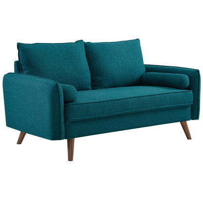 Revive Upholstered Fabric Sofa and Loveseat Set By HouseBean