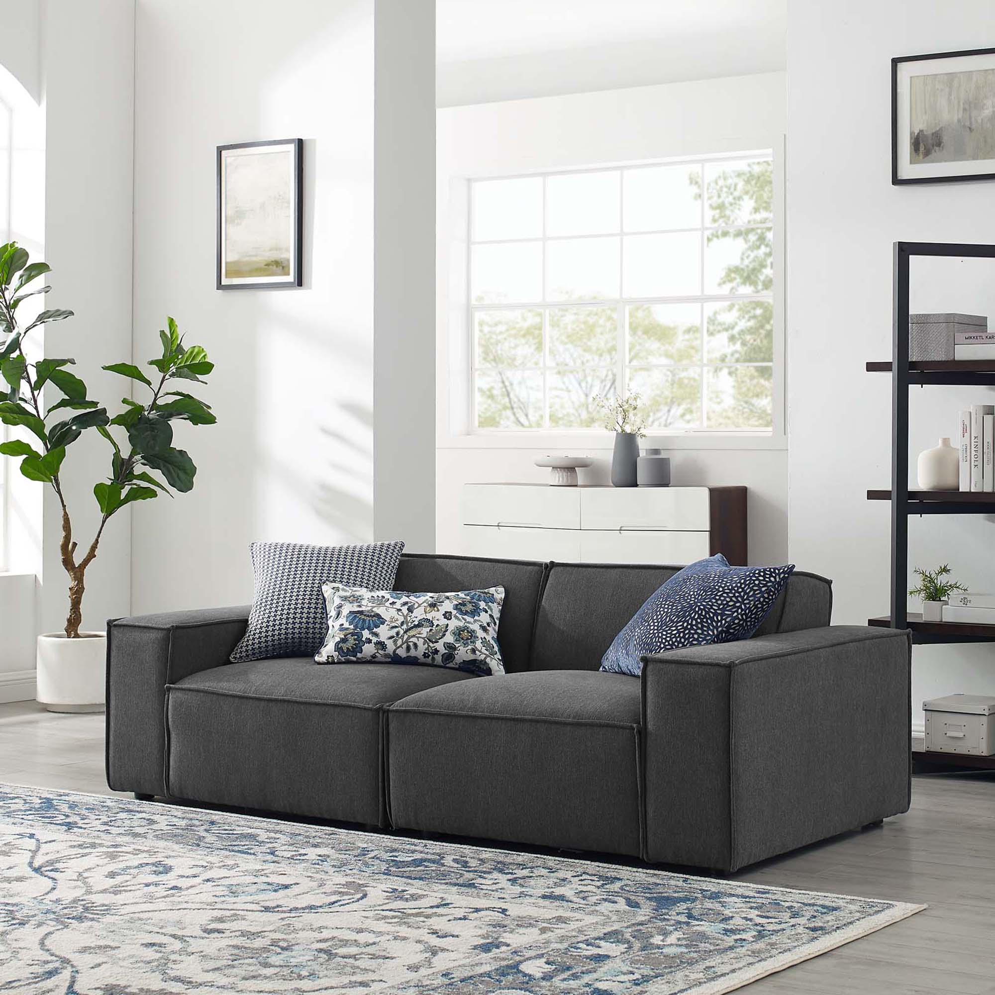 Restore 2-Piece Sectional Sofa by Modway