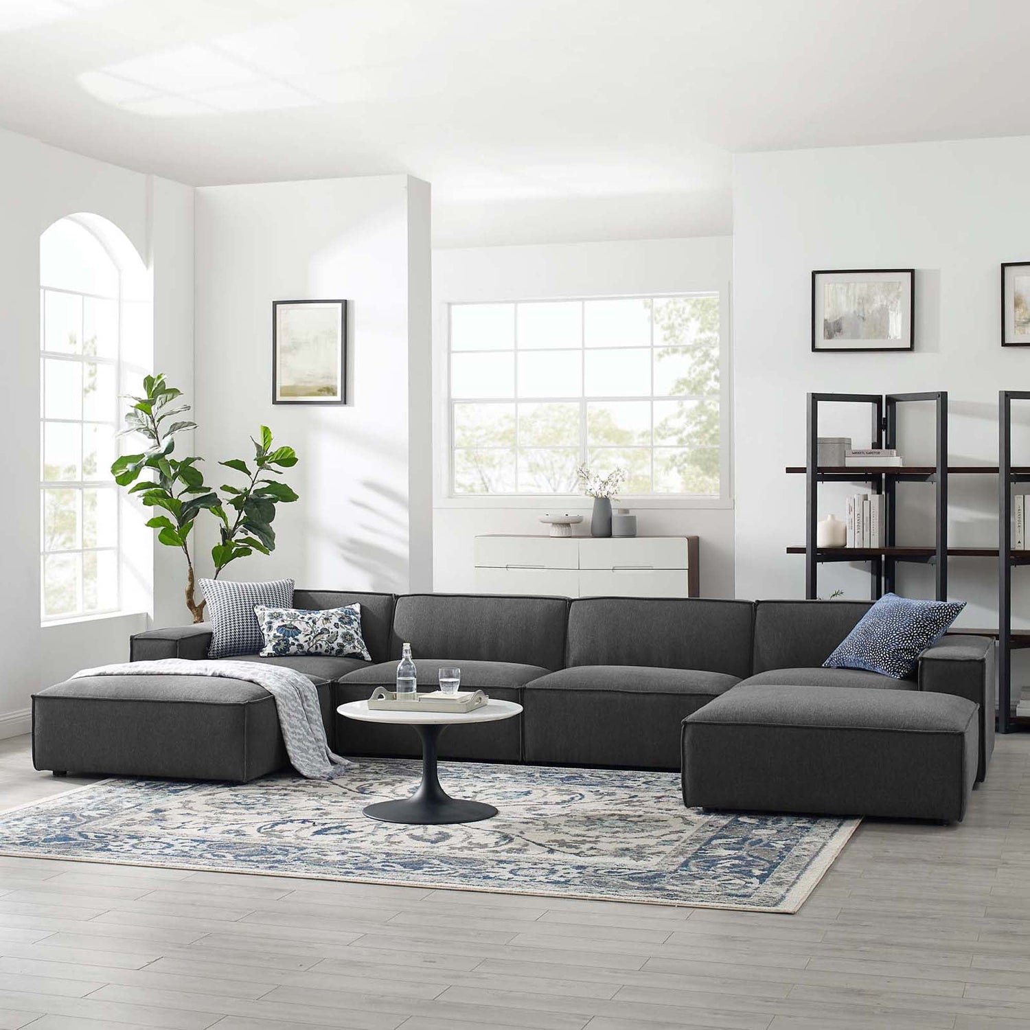 Restore 6-Piece Sectional Sofa by Modway