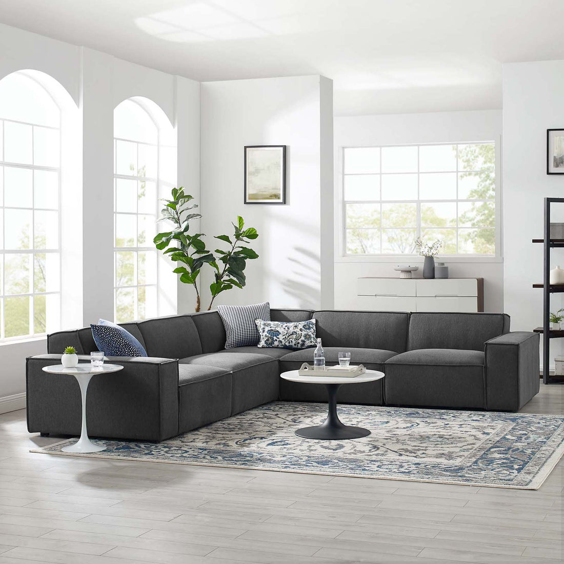 Restore 5-Piece Sectional Sofa by Modway