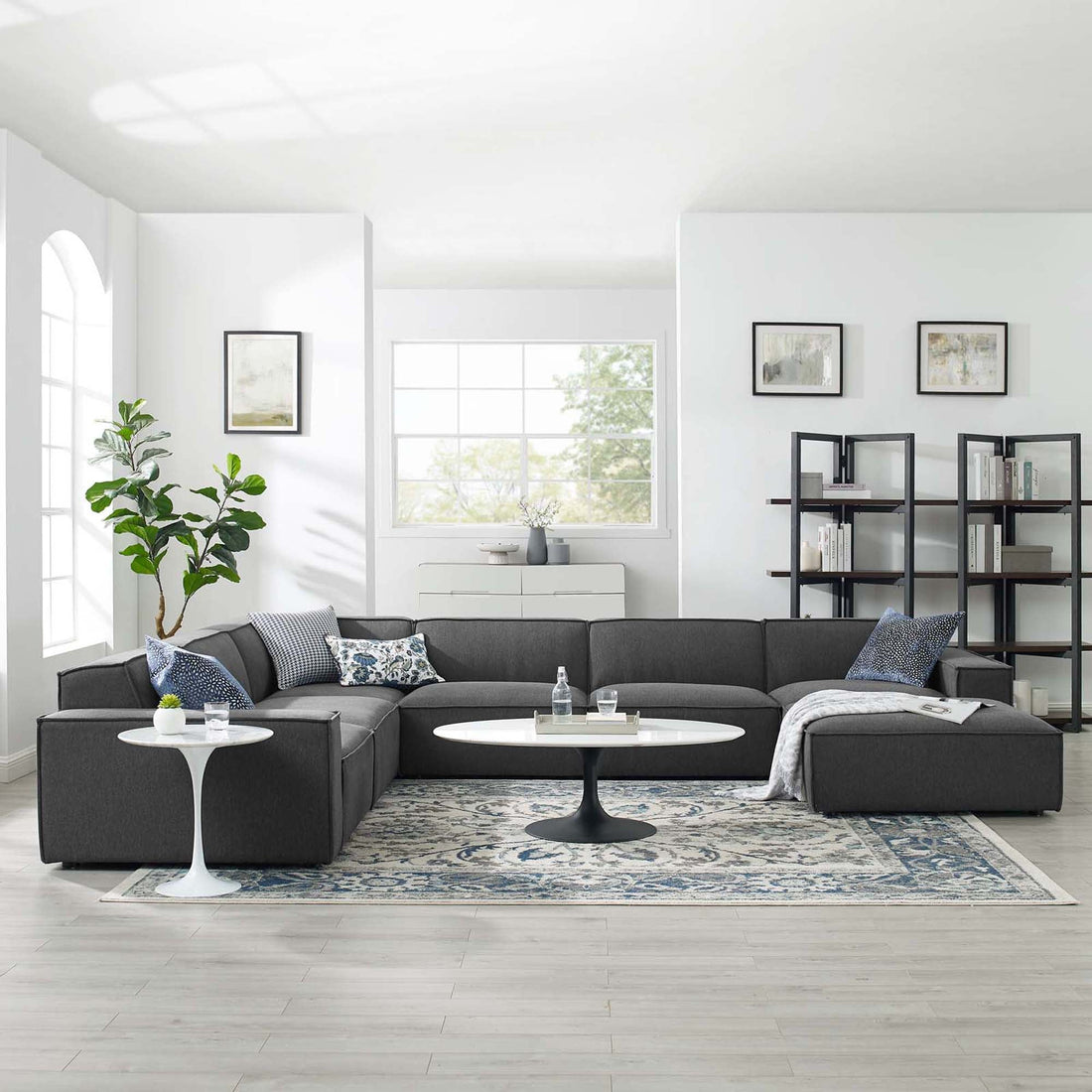 Restore 7-Piece Sectional Sofa by Modway