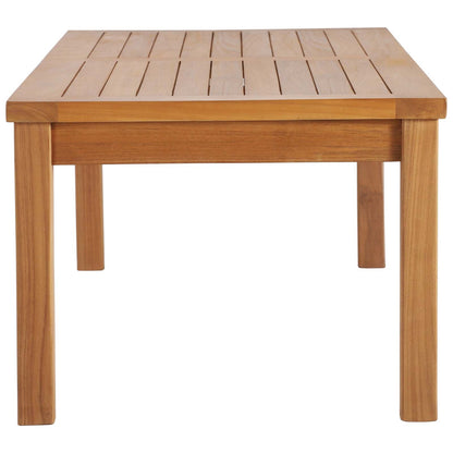 Upland Outdoor Patio Teak Wood Coffee Table By HouseBean