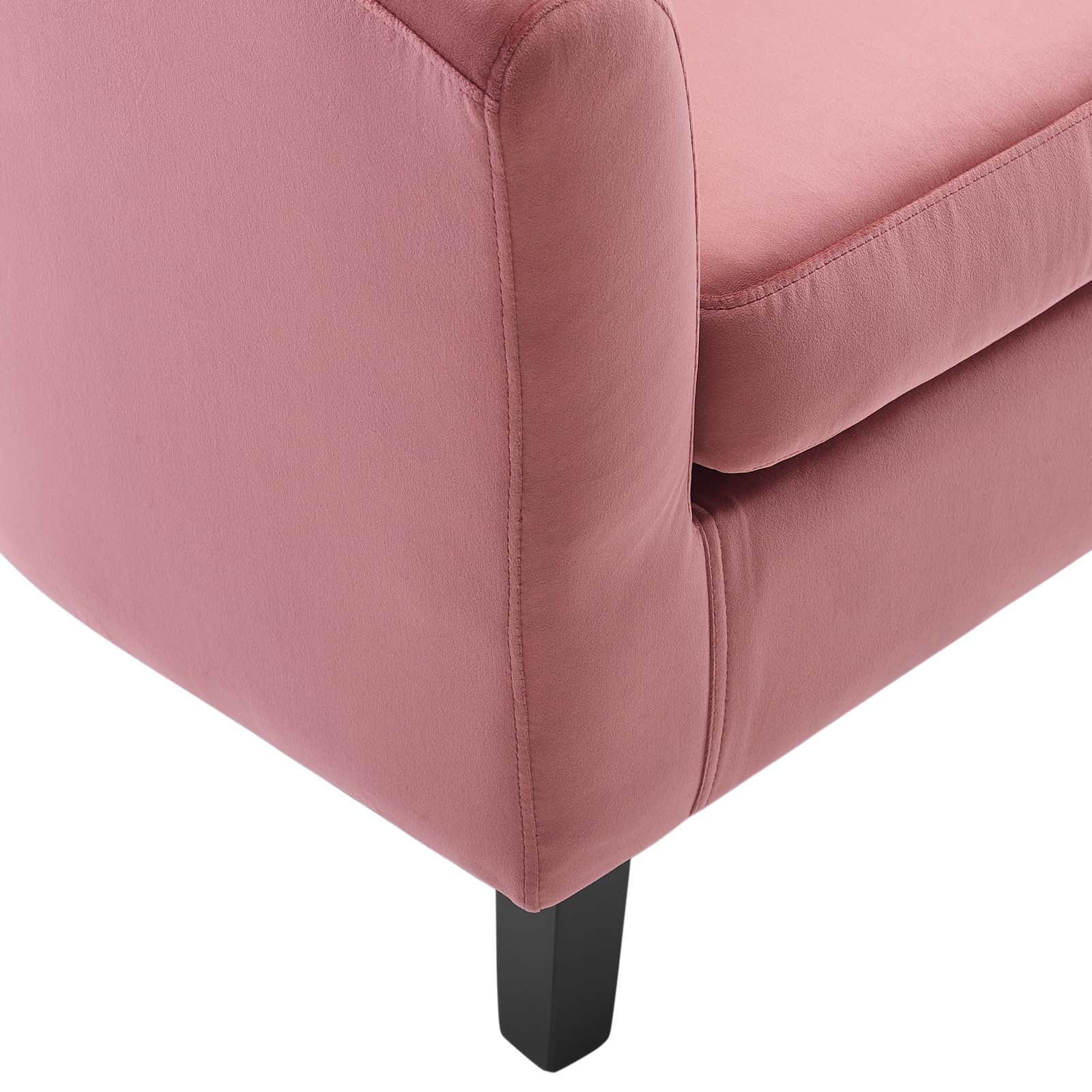 Prospect Performance Velvet Armchair by Modway