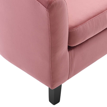 Prospect Performance Velvet Armchair by Modway
