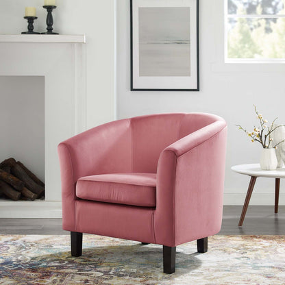 Prospect Performance Velvet Armchair by Modway