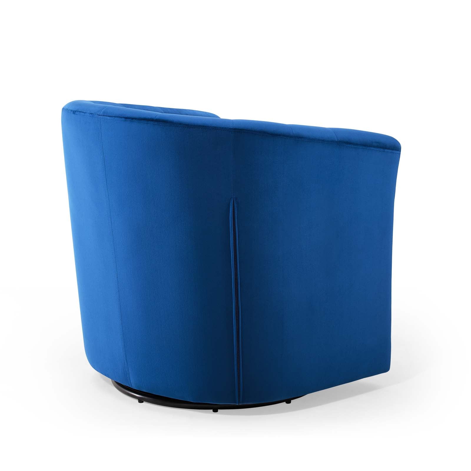 Prospect Tufted Performance Velvet Swivel Armchair By HouseBean