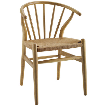 Flourish Spindle Wood Dining Side Chair Set of 2 by Modway
