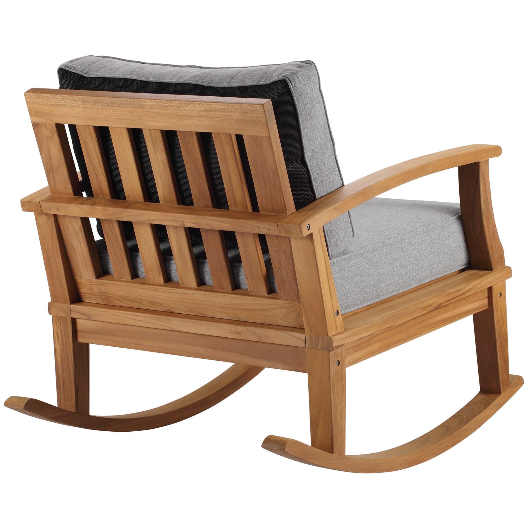 Marina Outdoor Patio Teak Rocking Chair by Modway