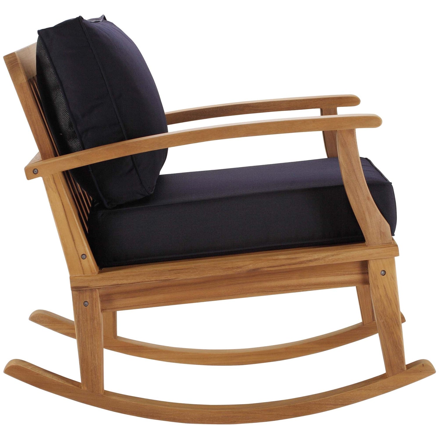 Marina Outdoor Patio Teak Rocking Chair by Modway