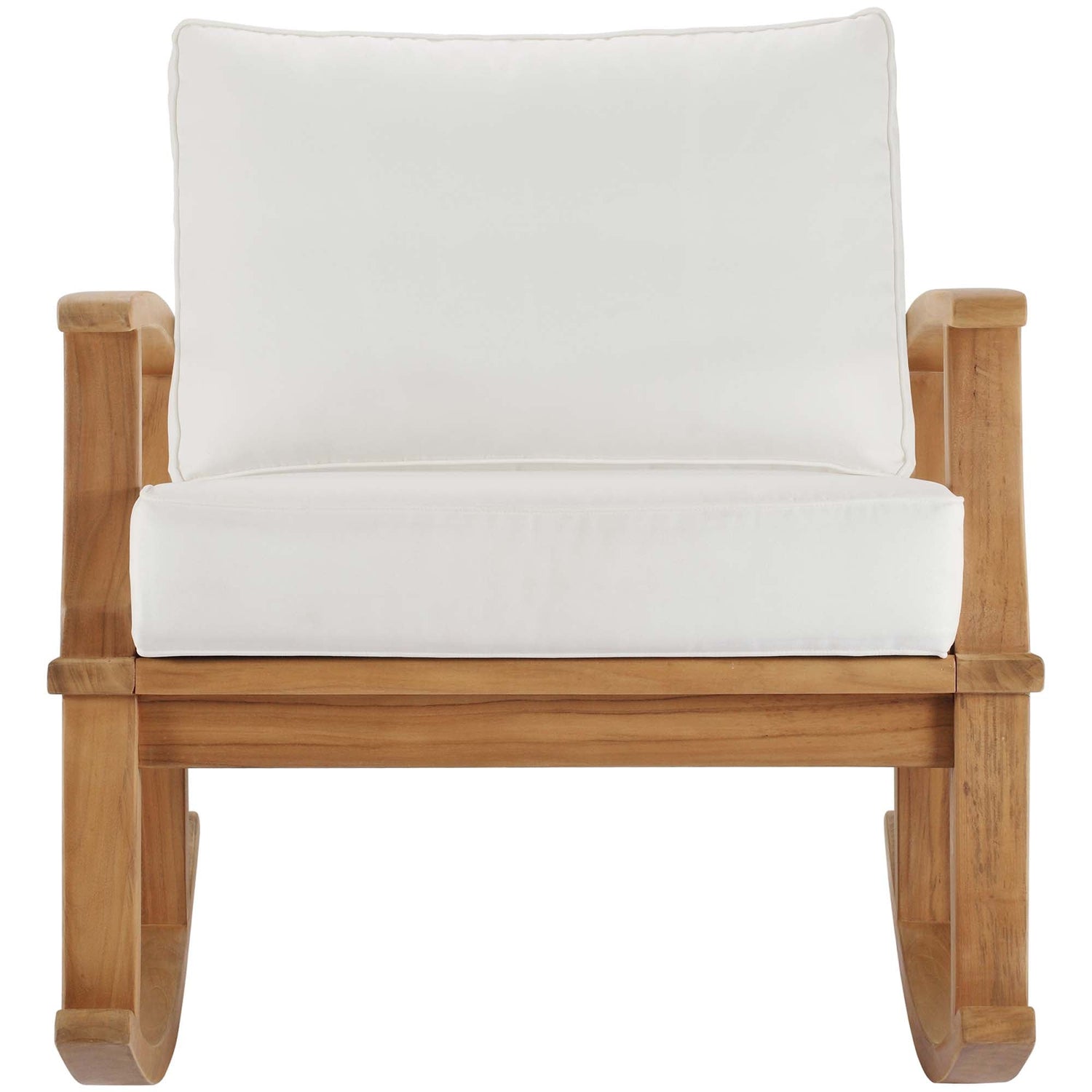 Marina Outdoor Patio Teak Rocking Chair by Modway