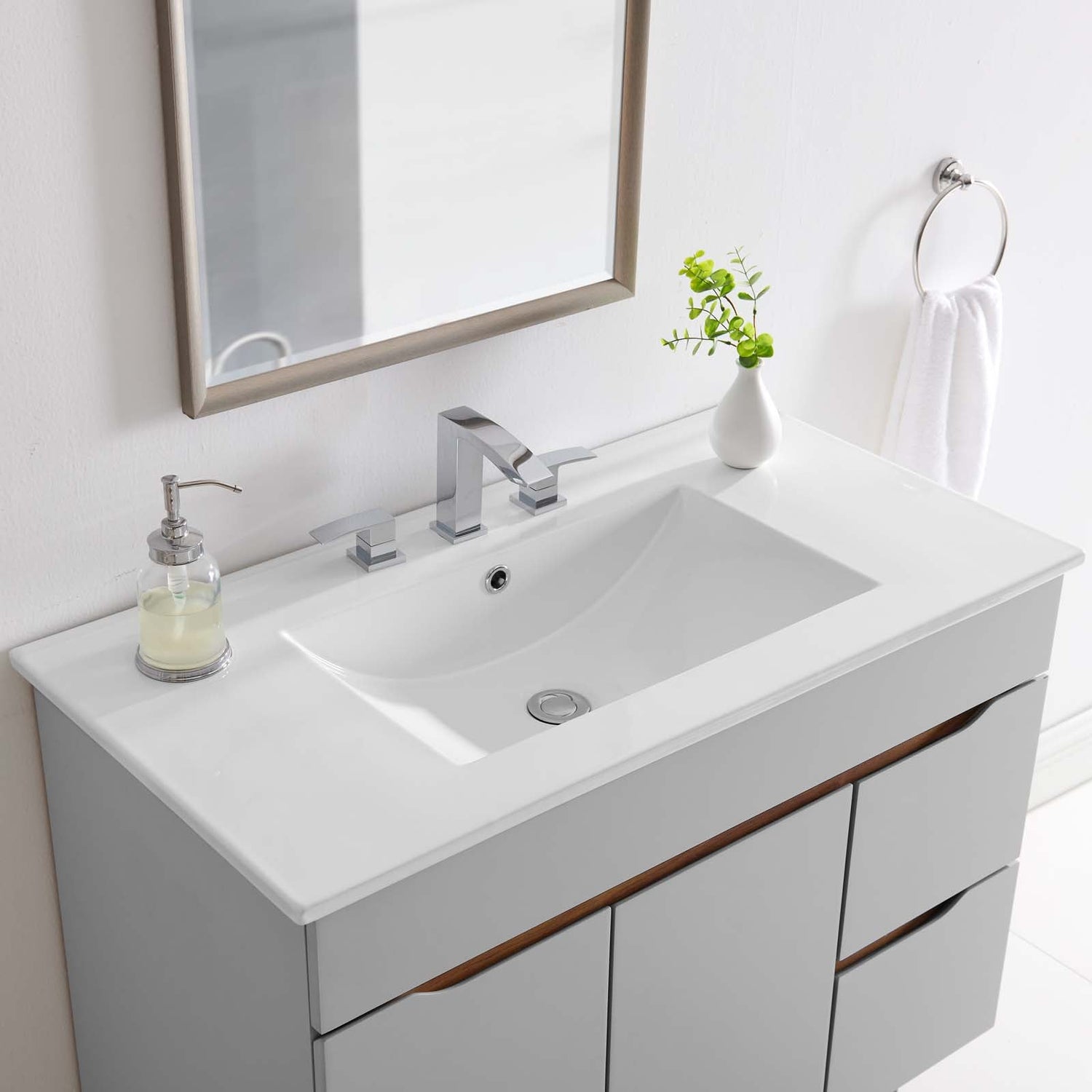 Cayman 36&quot; Bathroom Sink By HouseBean