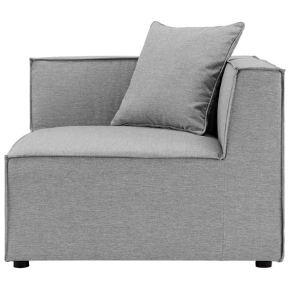 Saybrook Outdoor Patio Upholstered Sectional Sofa Corner Chair By HouseBean