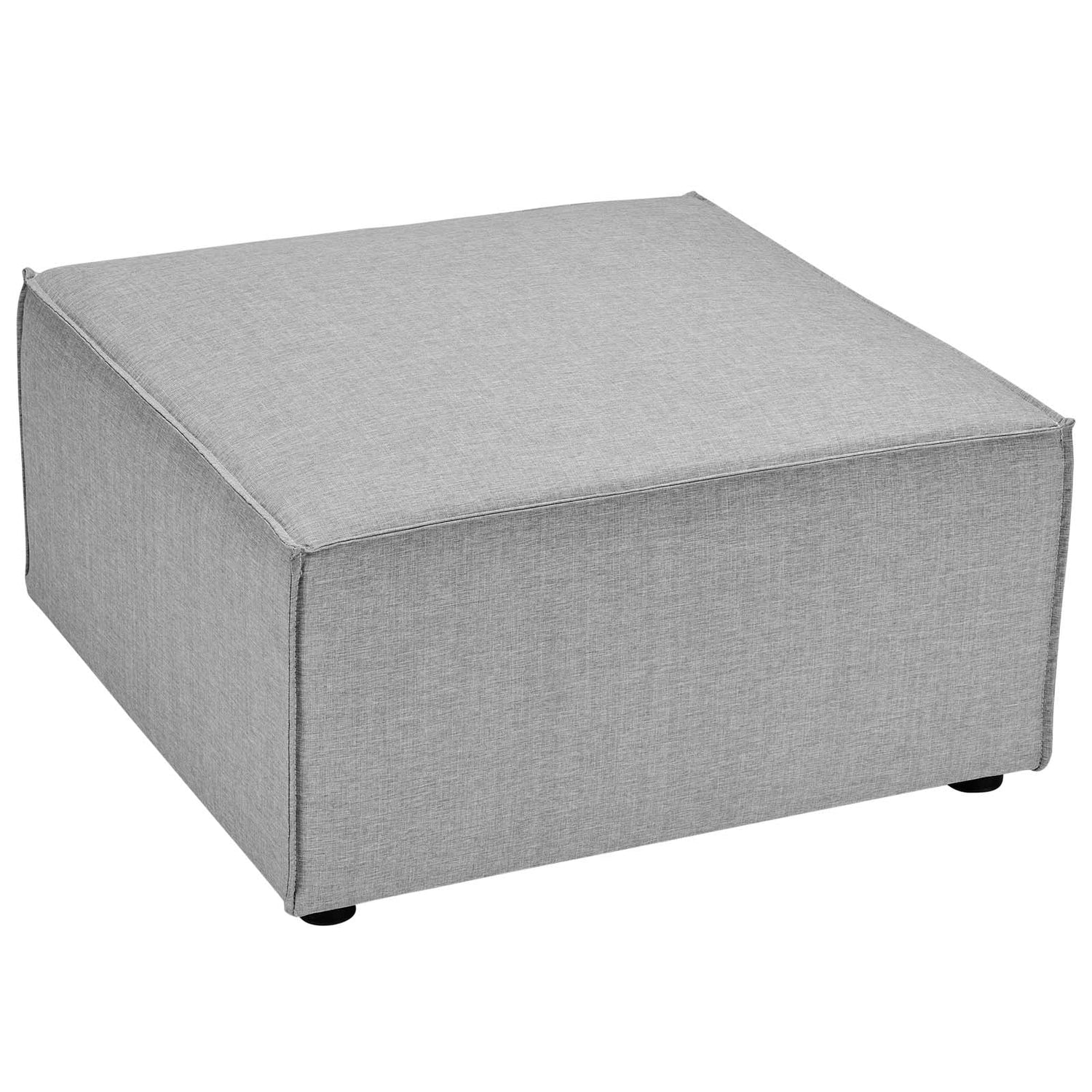 Saybrook Outdoor Patio Upholstered Sectional Sofa Ottoman By HouseBean