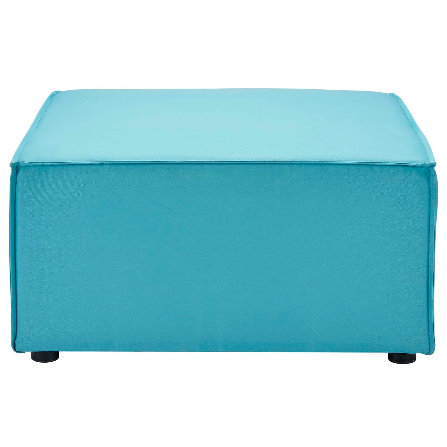 Saybrook Outdoor Patio Upholstered Sectional Sofa Ottoman by Modway