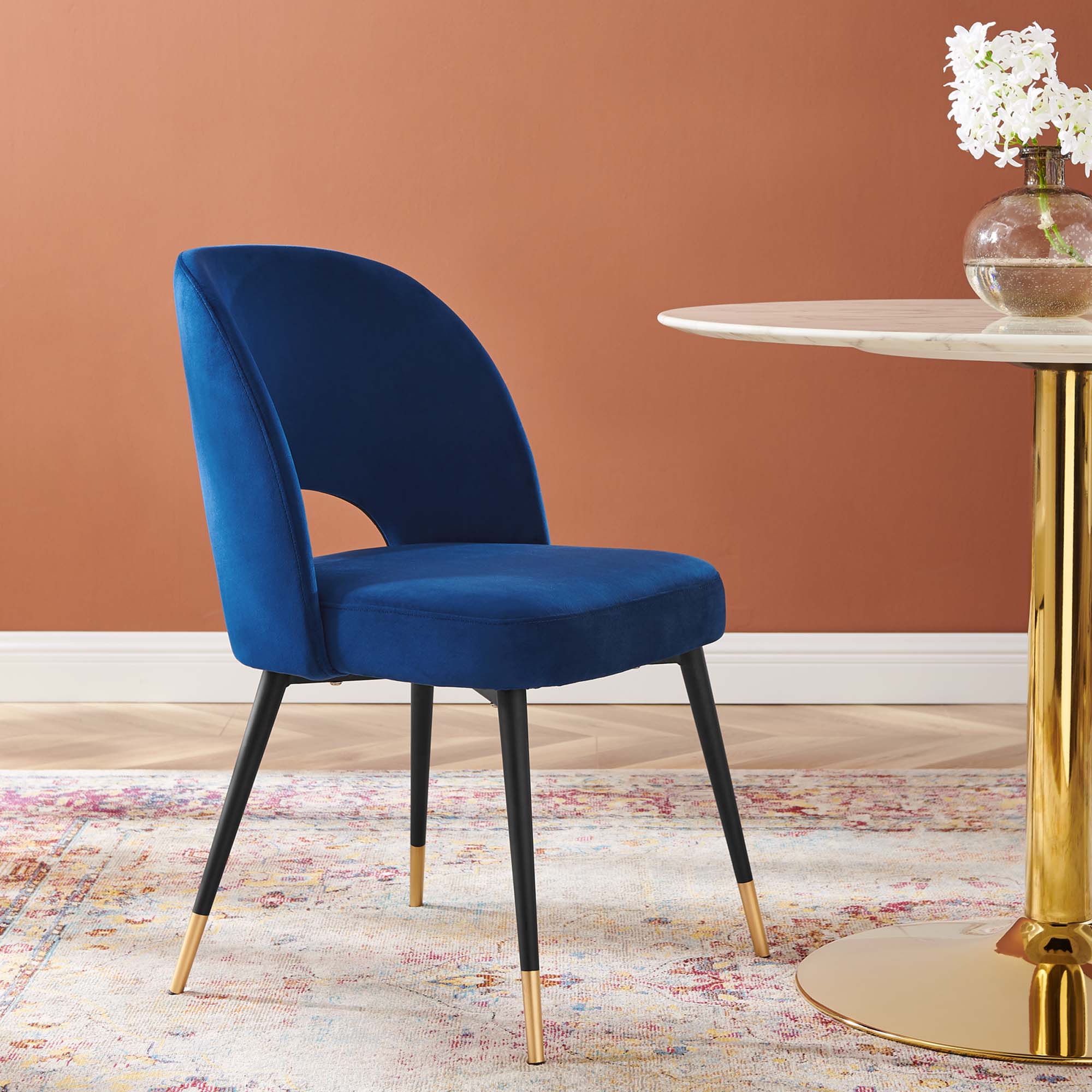 Rouse Performance Velvet Dining Side Chair by Modway