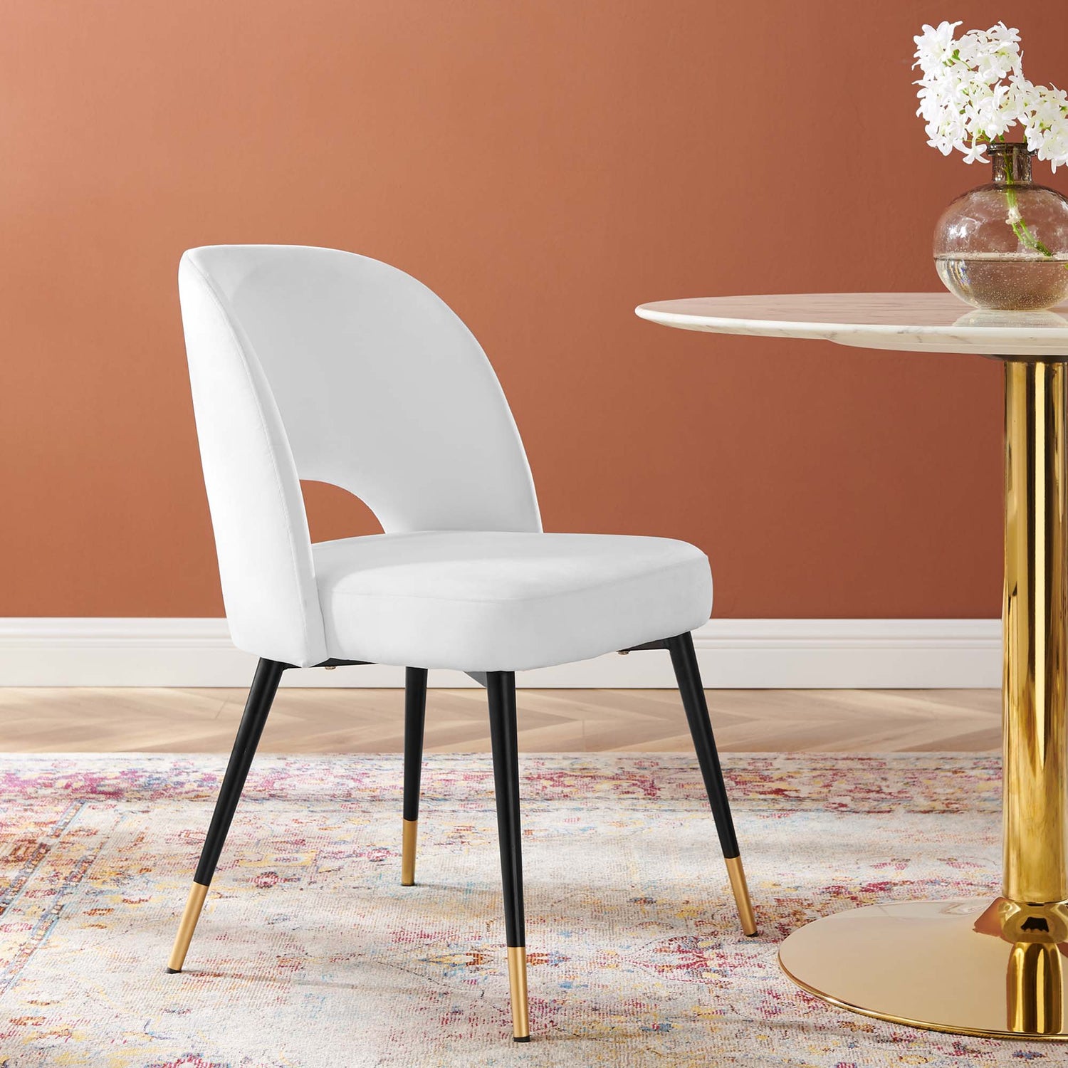 Rouse Performance Velvet Dining Side Chair by Modway