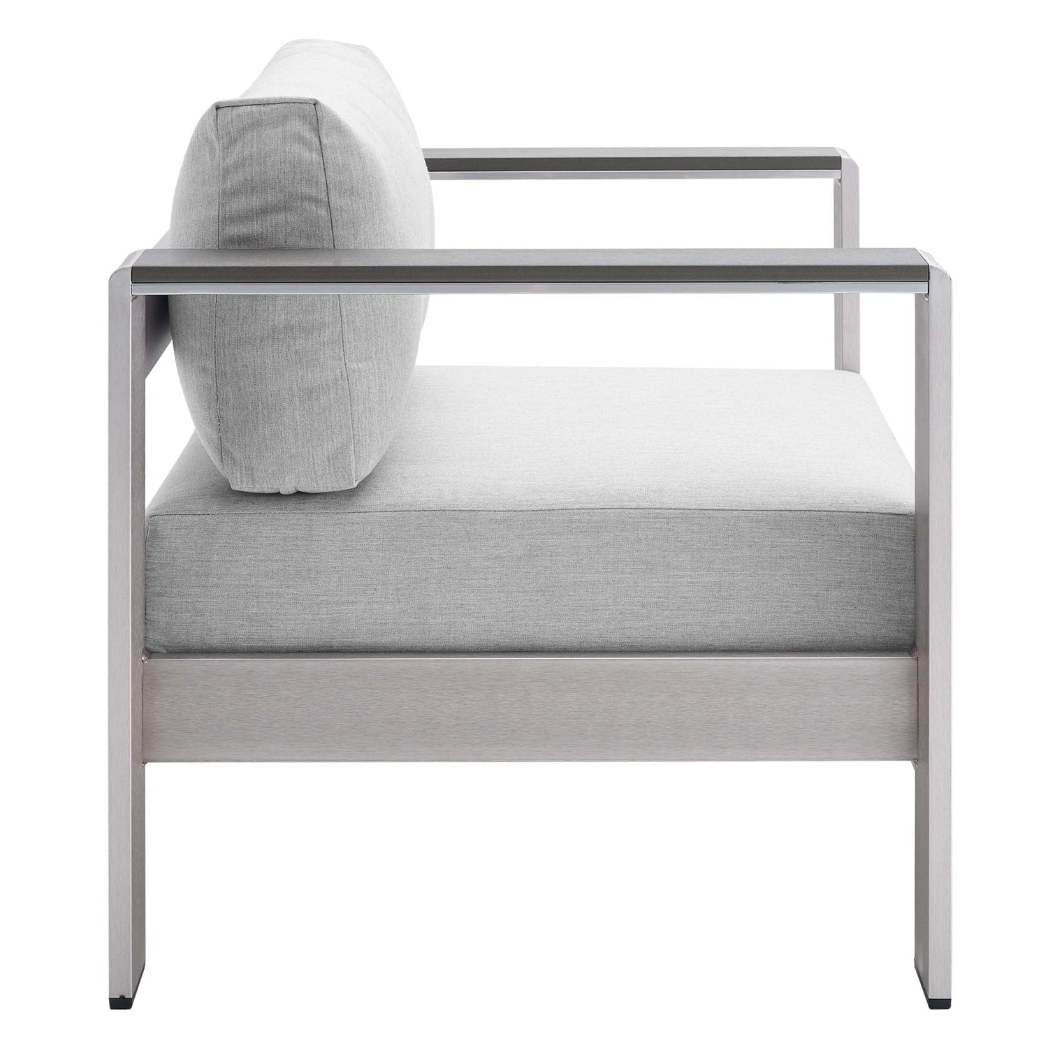 Shore Sunbrella¬Æ Fabric Aluminum Outdoor Patio Armchair by Modway