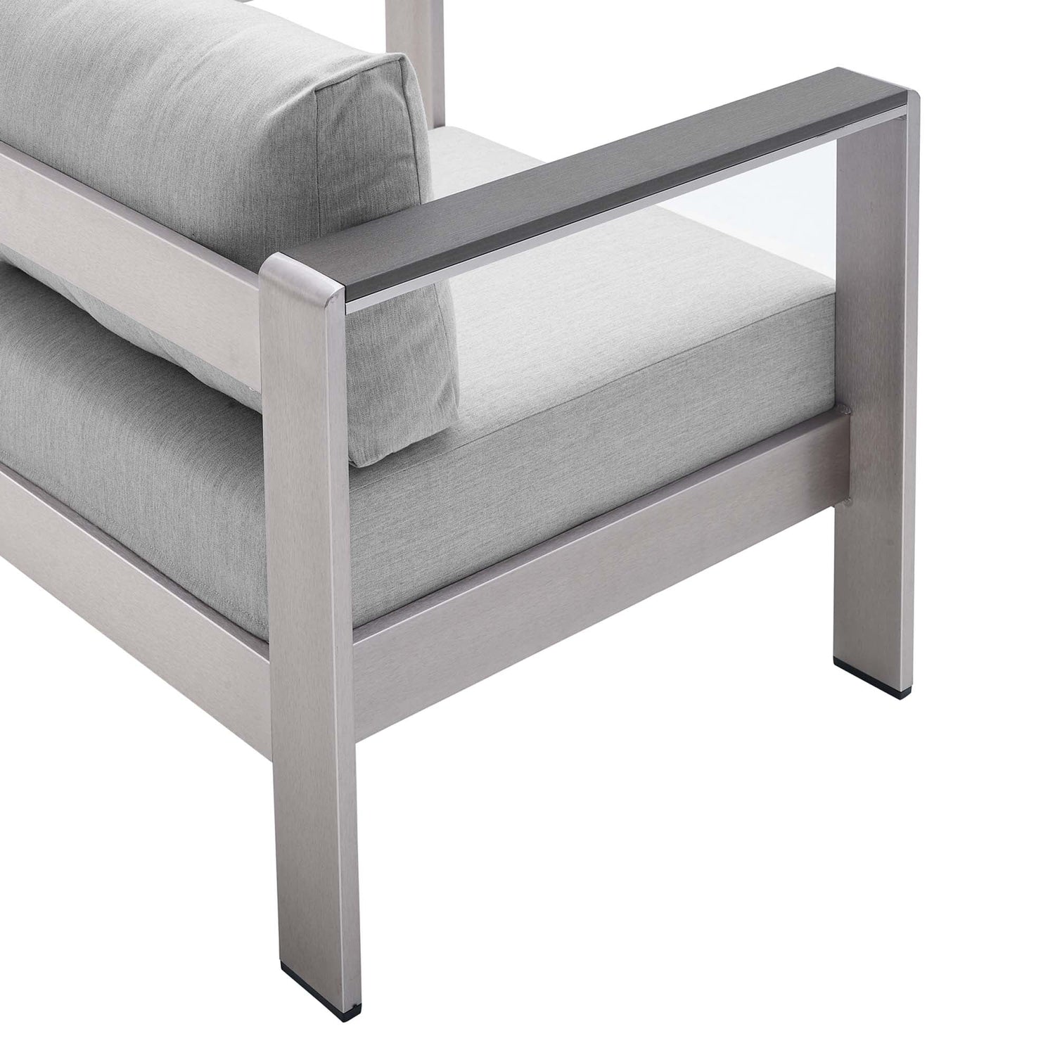Shore Sunbrella¬Æ Fabric Aluminum Outdoor Patio Armchair by Modway