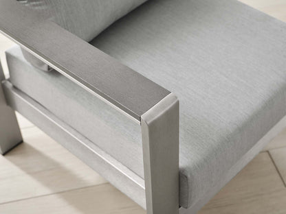 Shore Sunbrella¬Æ Fabric Aluminum Outdoor Patio Armchair by Modway