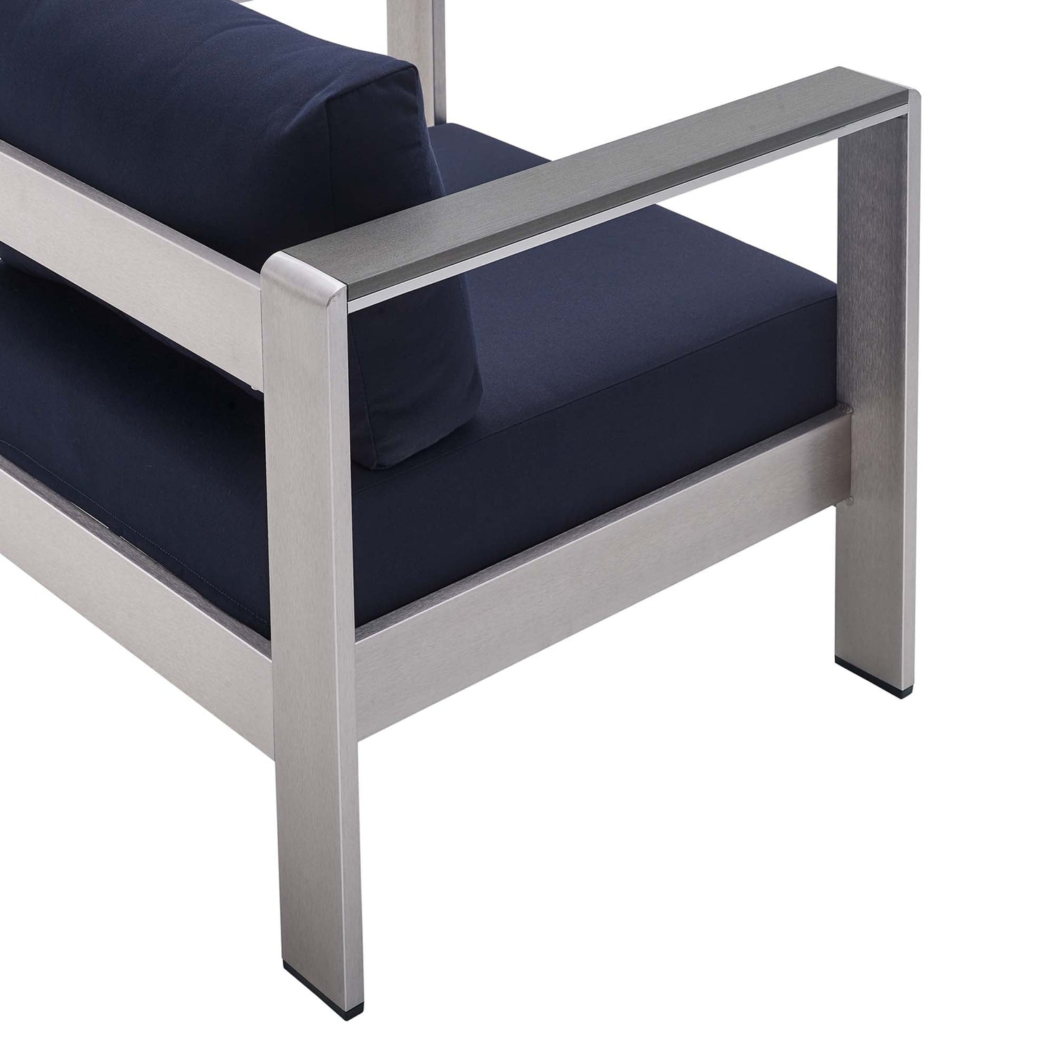 Shore Sunbrella¬Æ Fabric Aluminum Outdoor Patio Armchair by Modway