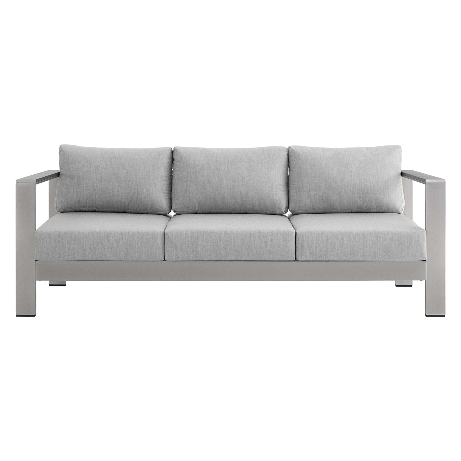 Shore Sunbrella¬Æ Fabric Aluminum Outdoor Patio Sofa by Modway