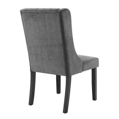 Renew Parsons Performance Velvet Dining Side Chairs - Set of 2 By HouseBean