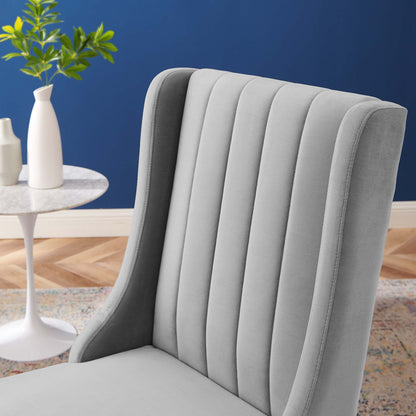 Renew Parsons Performance Velvet Dining Side Chairs - Set of 2 by Modway