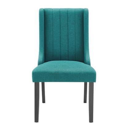 Renew Parsons Fabric Dining Side Chairs - Set of 2 by Modway