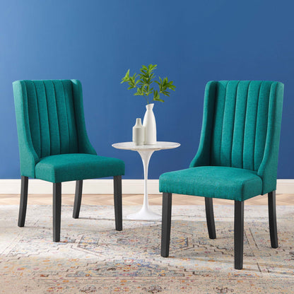 Renew Parsons Fabric Dining Side Chairs - Set of 2 by Modway