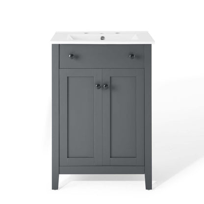 Nantucket Bathroom Vanity Basin Included by Modway