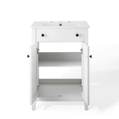 Nantucket Bathroom Vanity Basin Included by Modway
