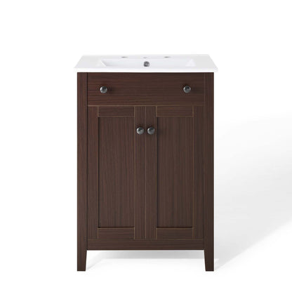 Nantucket Bathroom Vanity Basin Included by Modway