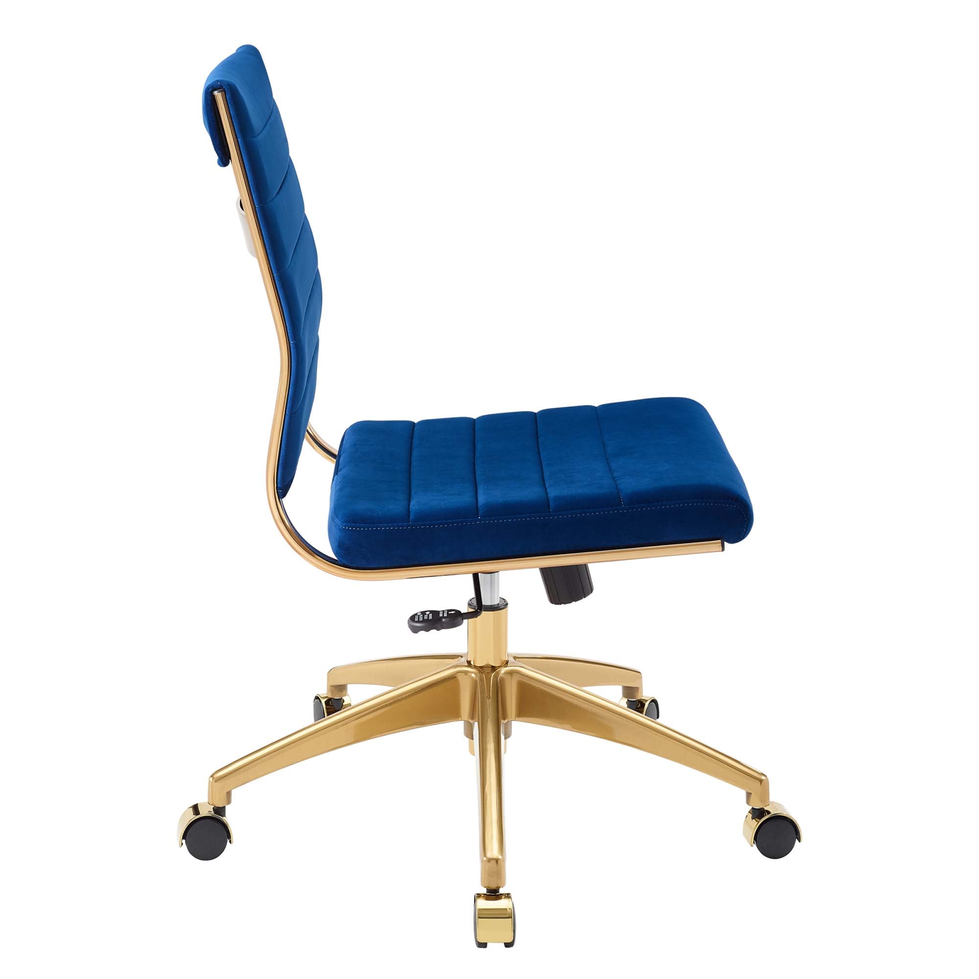 Jive Armless Mid Back Performance Velvet Office Chair by Modway