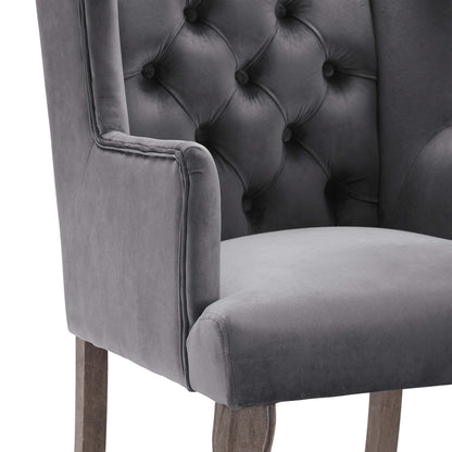 Realm Armchair Performance Velvet Set of 2 by Modway