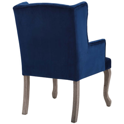 Realm Armchair Performance Velvet Set of 2 by Modway