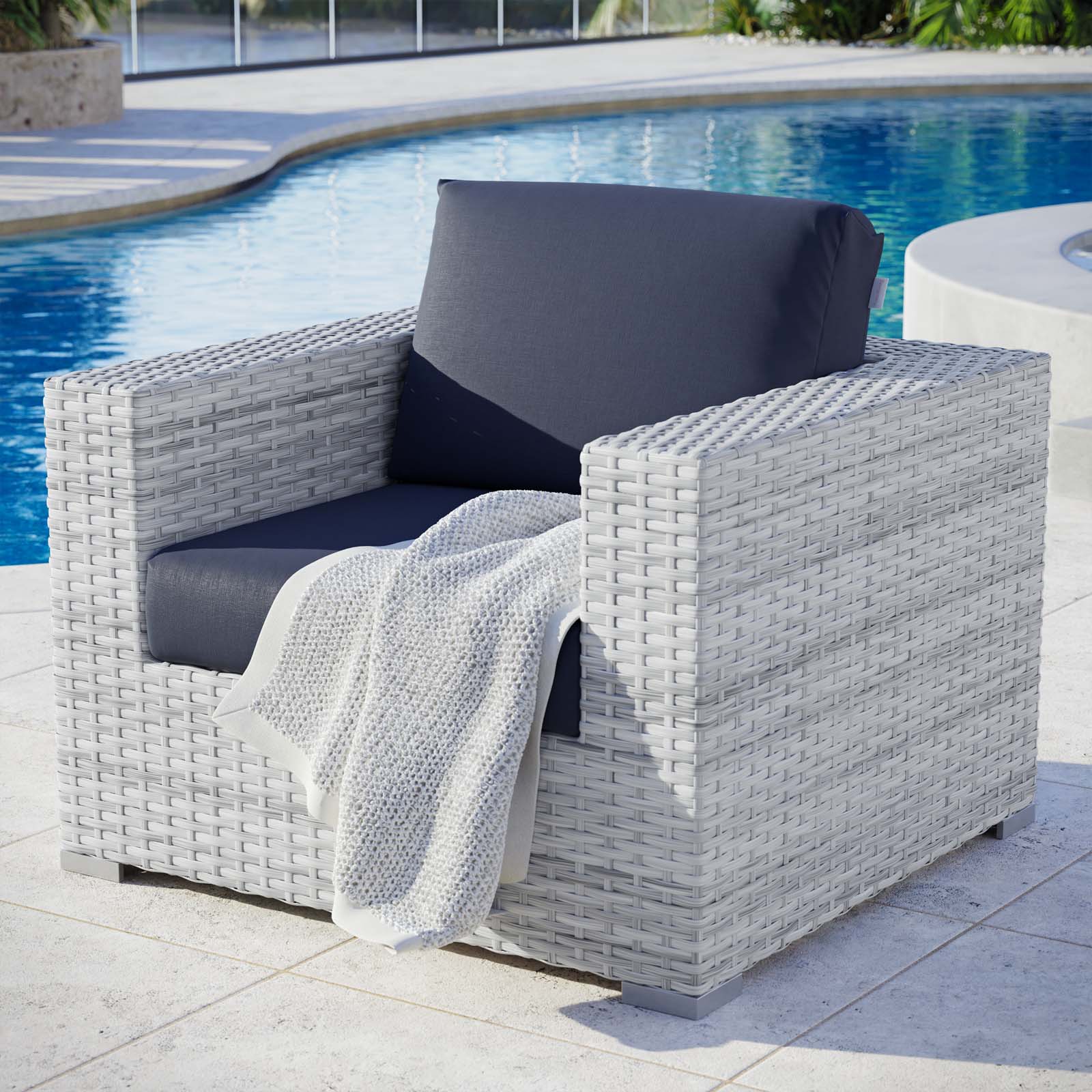 Convene Outdoor Patio Armchair By HouseBean