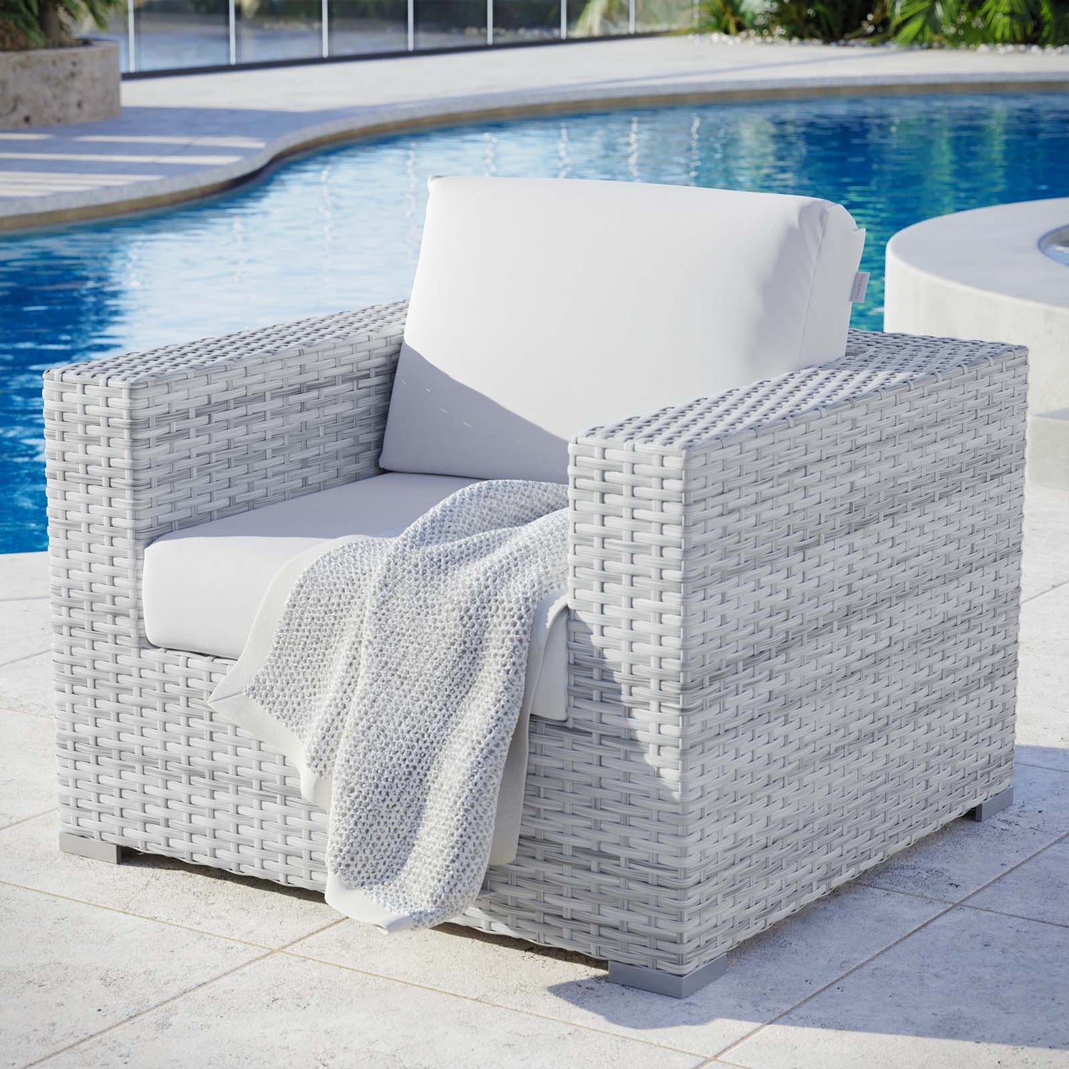 Convene Outdoor Patio Armchair By HouseBean